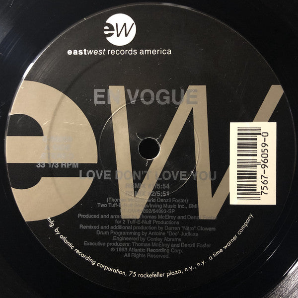 En Vogue - Love Don't Love You (12")