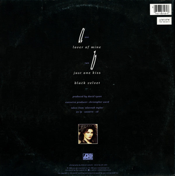 Alannah Myles - Lover Of Mine (12", Pos)