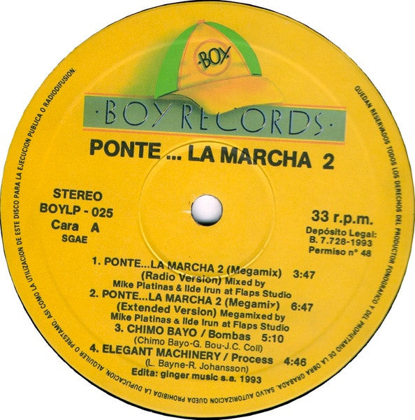 Various : Ponte... La Marcha 2 (2xLP, Comp, P/Mixed)