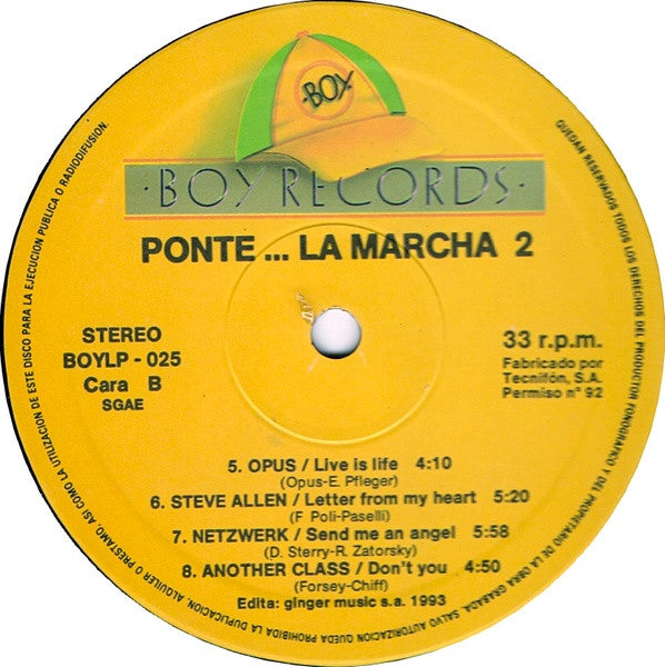Various : Ponte... La Marcha 2 (2xLP, Comp, P/Mixed)