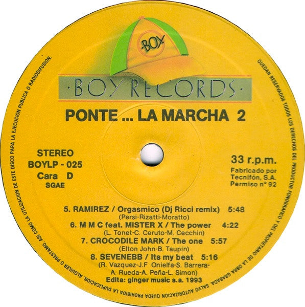 Various : Ponte... La Marcha 2 (2xLP, Comp, P/Mixed)