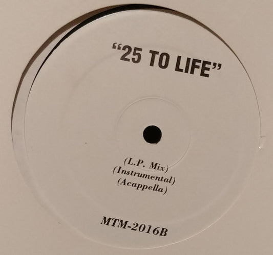 TLC / Unknown Artist : I'm Good At Being Bad / 25 To Life (12", Unofficial)