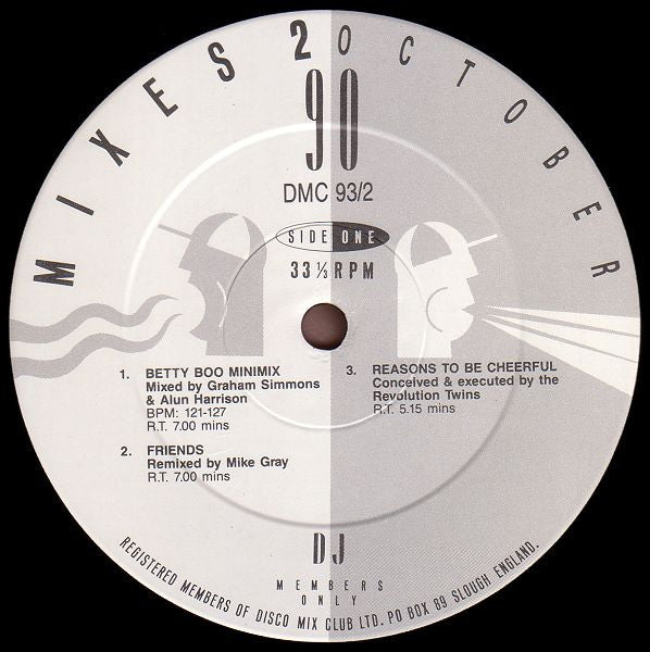 Various - October 90 - Mixes 2 (12", P/Mixed)
