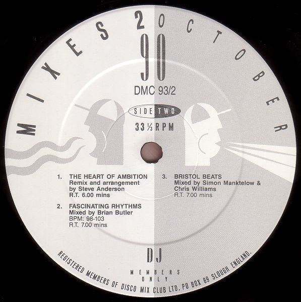 Various - October 90 - Mixes 2 (12", P/Mixed)