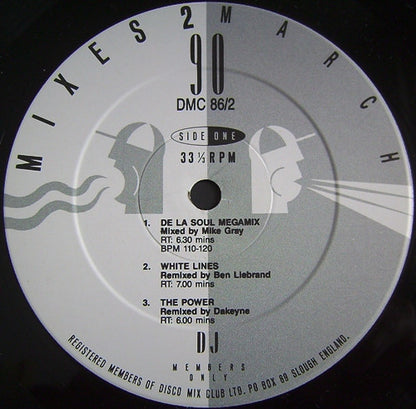 Various - March 90 - Mixes 2 (12", Comp, P/Mixed)
