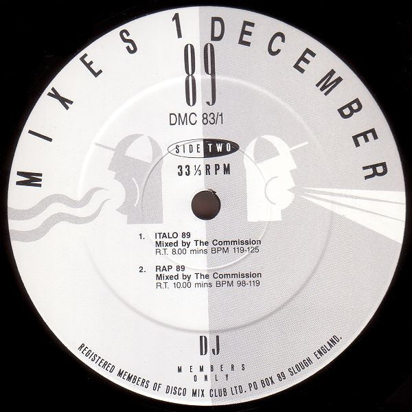 Various - December 89 - Mixes 1 (LP, Comp)