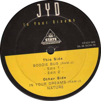 J.Y.D. - In Your Dreams (12")