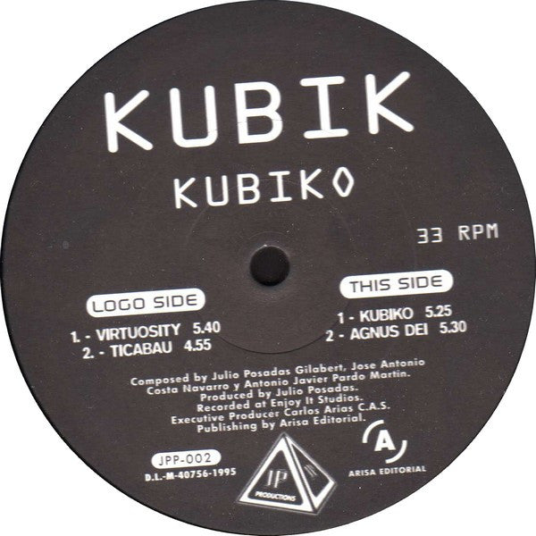 Kubik - Kubiko (12")