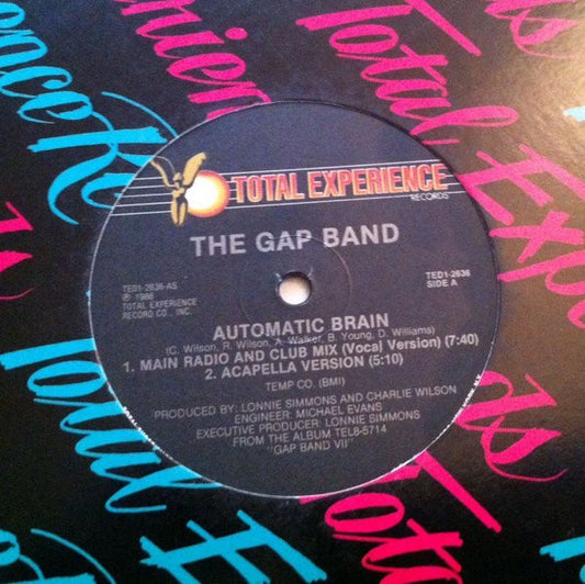 The Gap Band : Automatic Brain (12", Single)