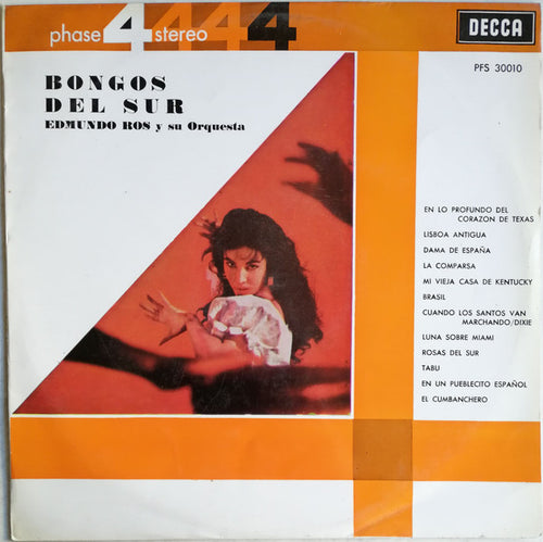 Edmundo Ros & His Orchestra : Bongos Del Sur (LP, Album)