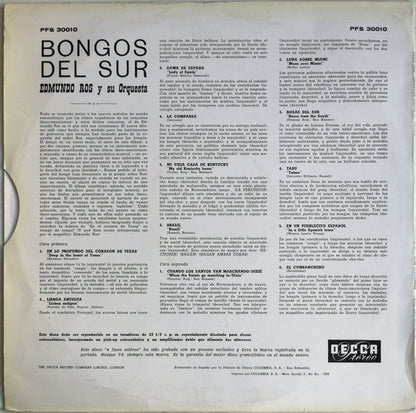 Edmundo Ros & His Orchestra : Bongos Del Sur (LP, Album)