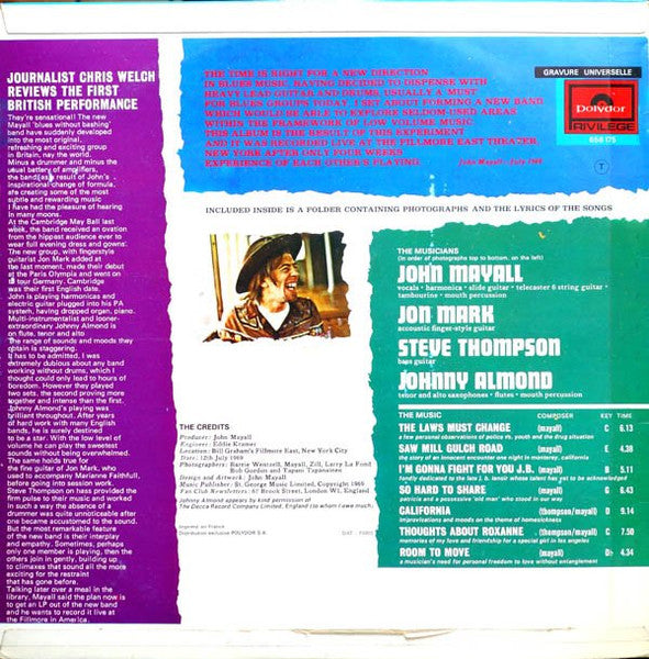 John Mayall - The Turning Point (LP, Album)