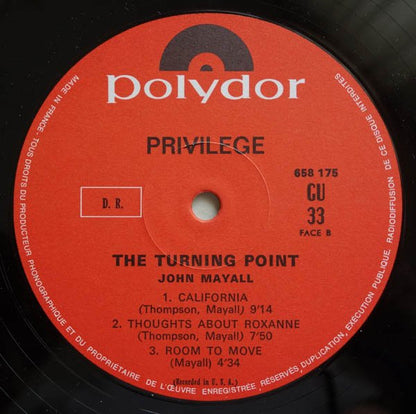 John Mayall - The Turning Point (LP, Album)