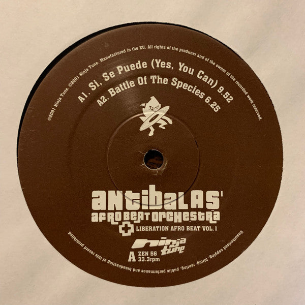 Antibalas : Liberation Afro Beat Vol. 1 (2xLP, Album)