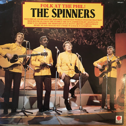 The Spinners : Folk At The Phil! (LP, RE)