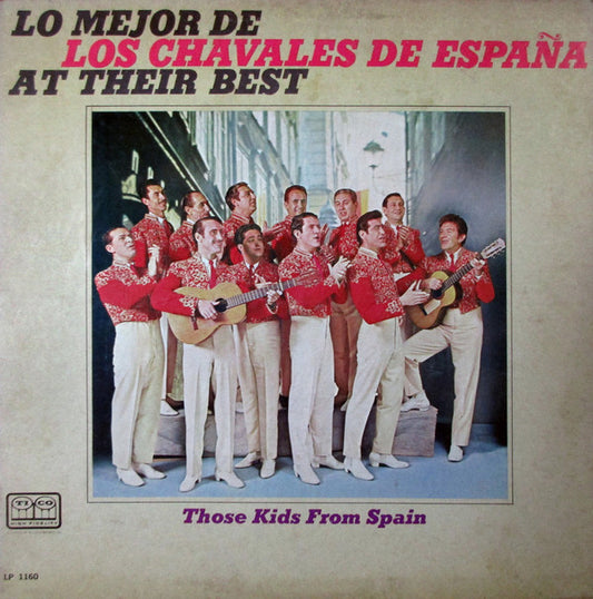 Los Chavales De España - Lo Mejor De Los Chavales De Espana At Their Best (LP, Album)
