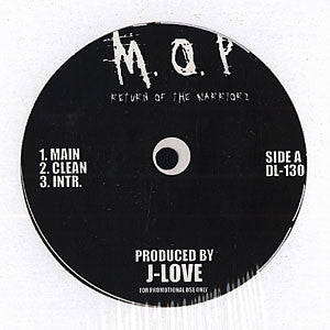 M.O.P. : Return Of The Warriorz / My Way (12", Promo)