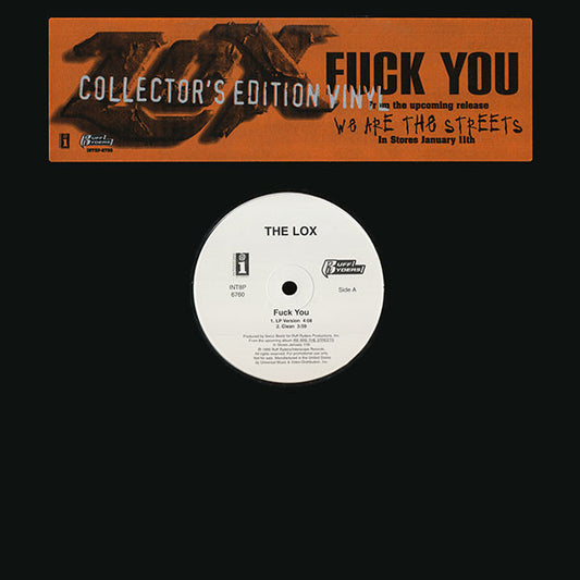 The Lox : Fuck You (12", Promo, Col)