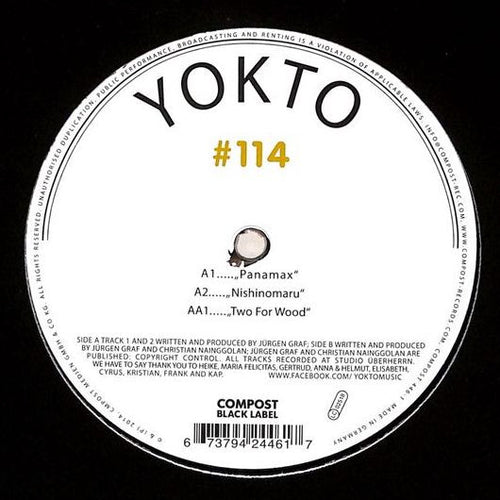 Yokto - Panamax / Two for Wood (12")