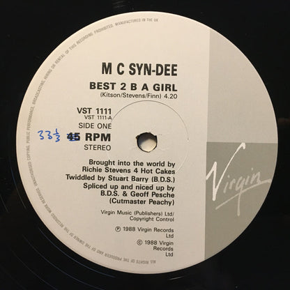 Syndee : Best 2 B A Girl (12")
