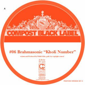Brahmasonic / Keisuke Suzuki - Kholi Number / Water Samba (12")