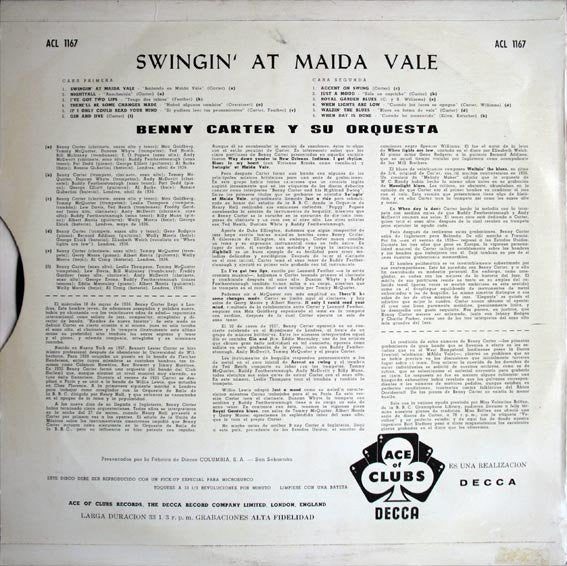 Benny Carter And His Orchestra : Swingin' At Maida Vale (LP, Comp)