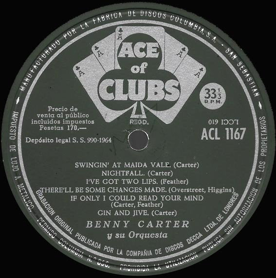 Benny Carter And His Orchestra : Swingin' At Maida Vale (LP, Comp)