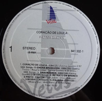 Fatima Guedes* - Coração De Louca (LP, Album)
