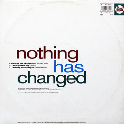 Galliano - Nothing Has Changed (12", Single)