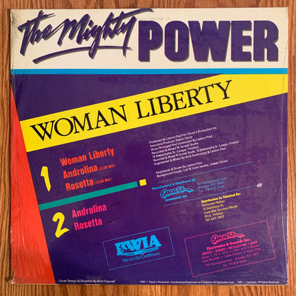 Mighty Power : Woman Liberty (LP, Album)
