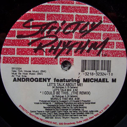 Androgeny Featuring Michael M - Let's Talk About Me! (12")