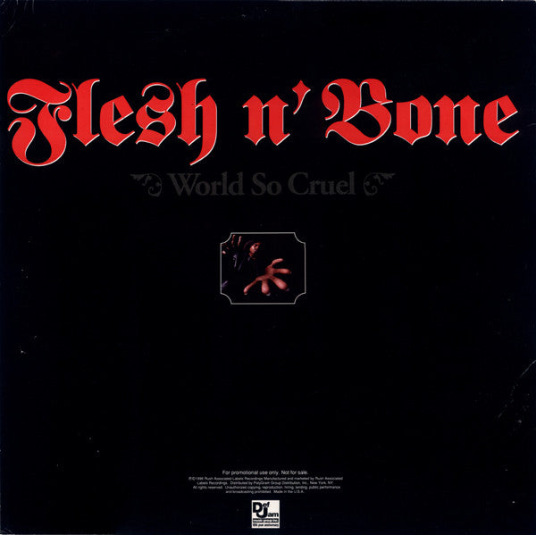 Flesh-N-Bone : World So Cruel (12", Promo)