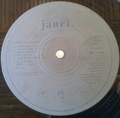 Janet Jackson - Janet. (2xLP, Album, Gat)