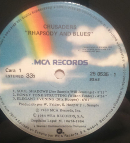 The Crusaders - Rhapsody And Blues (LP, Album, RE)