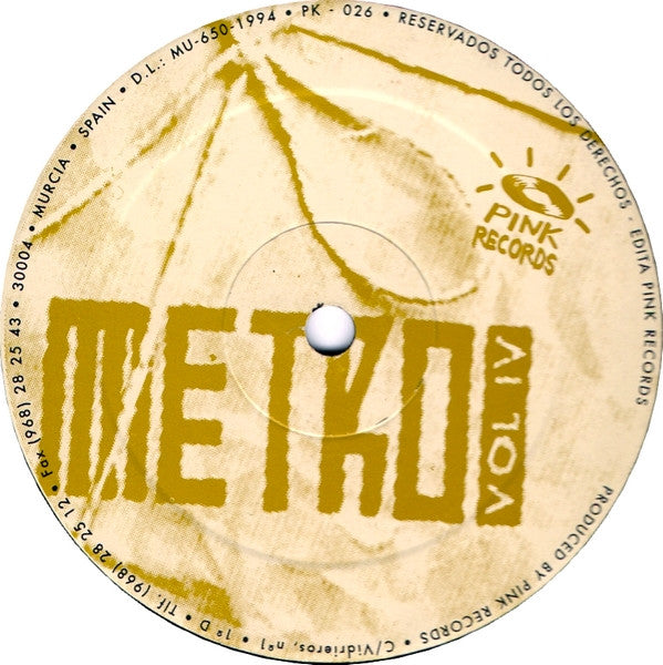 Team D.J. Metro* - Metro Vol IV (12")