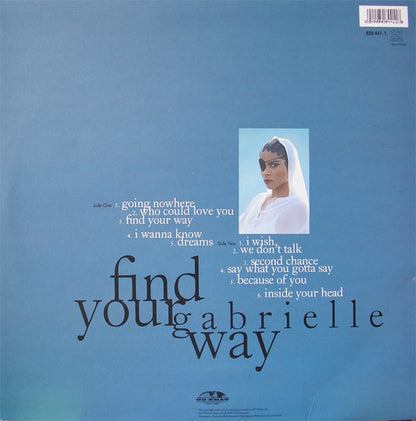 Gabrielle : Find Your Way (LP, Album)
