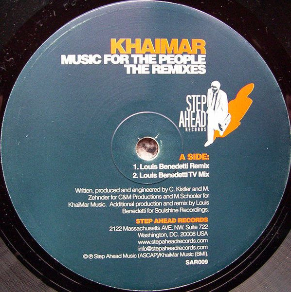 Khaimar - Music For The People (The Remixes) (12")