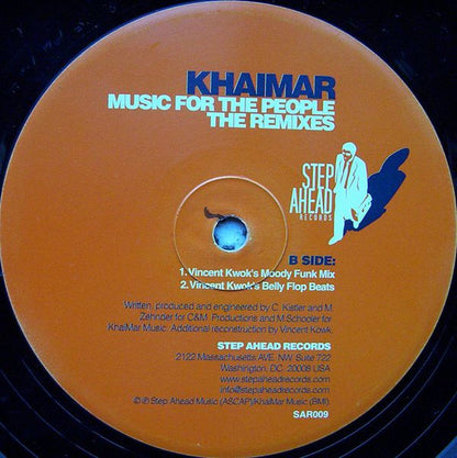 Khaimar - Music For The People (The Remixes) (12")