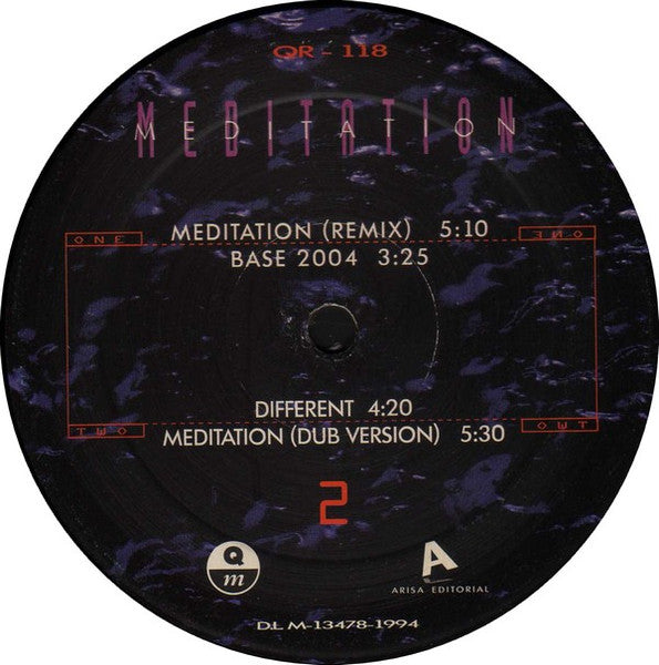 Nacho Division - Meditation (12")