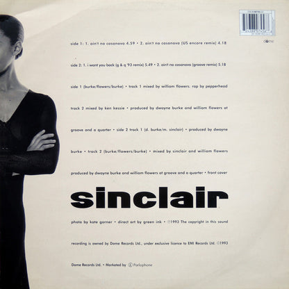 Sinclair : Ain't No Casanova (12", Single)