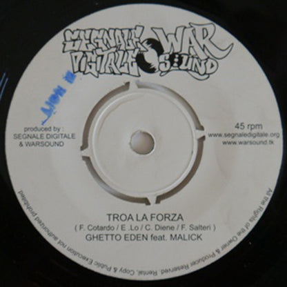 Pupiddhru / Ghetto Eden Feat. Malick  - Check Di Gyaal / Troa La Forza (7")