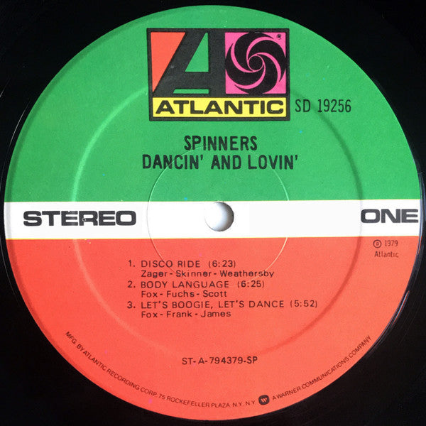 Spinners - Dancin' And Lovin' (LP, Album, SP )
