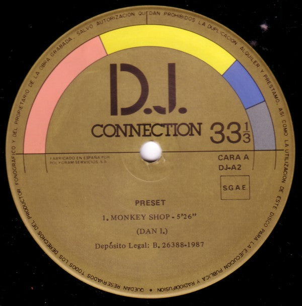 Preset (3) : Monkey Shop (12")