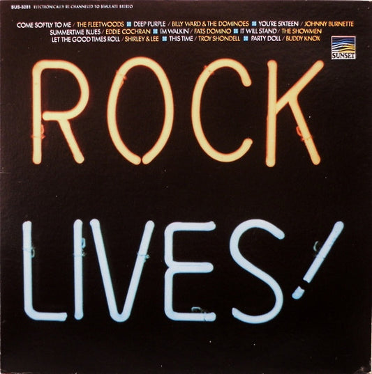 Various - Rock Lives! (LP, Comp)