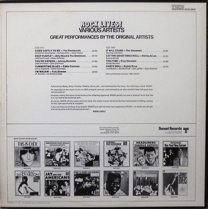 Various - Rock Lives! (LP, Comp)