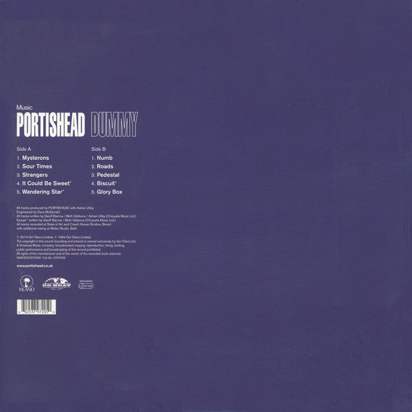 Portishead : Dummy (LP, Album, RE, 180)