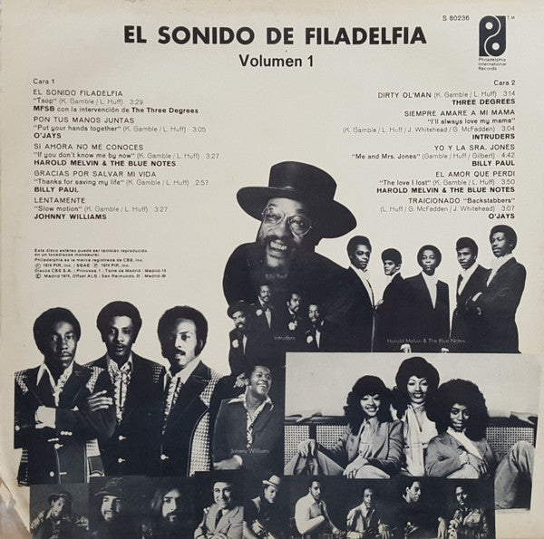 Various - El Sonido De Filadelfia Vol. 1 (LP, Comp)