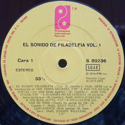 Various - El Sonido De Filadelfia Vol. 1 (LP, Comp)