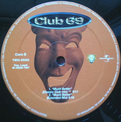 Club 69 Featuring Suzanne Palmer : Much Better (12")