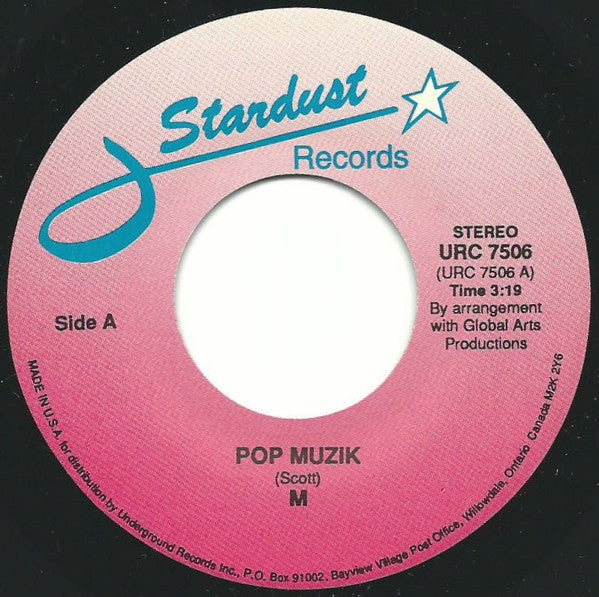 M (2) / Londonbeat : Pop Muzik / I've Been Thinking About You (7", Single)